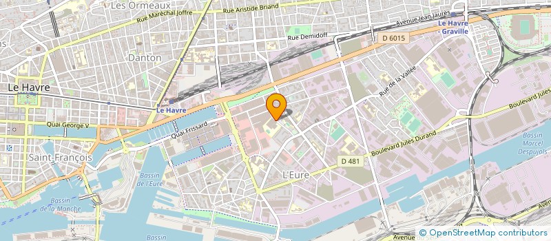 localisation de l'entreprise S A ETABLISSEMENTS GERMAIN à LE HAVRE
