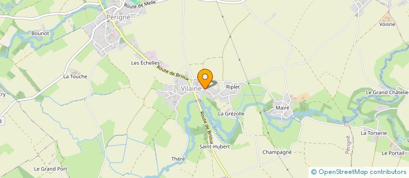 localisation de l'entreprise S.A.F.  PERIGNE