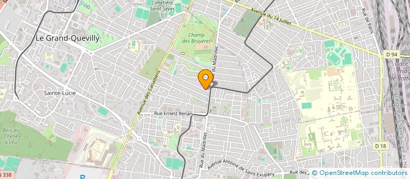 localisation de l'entreprise S A F E R  SAINT-ETIENNE-DU-ROUVRAY