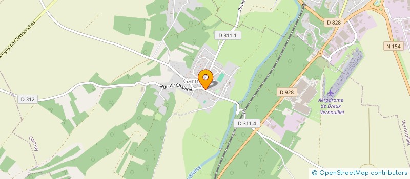 localisation de l'entreprise S.A.F IMMOBILIER à GARNAY