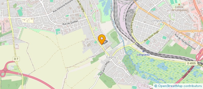 localisation de l'entreprise S & A FIBRE  DOMONT