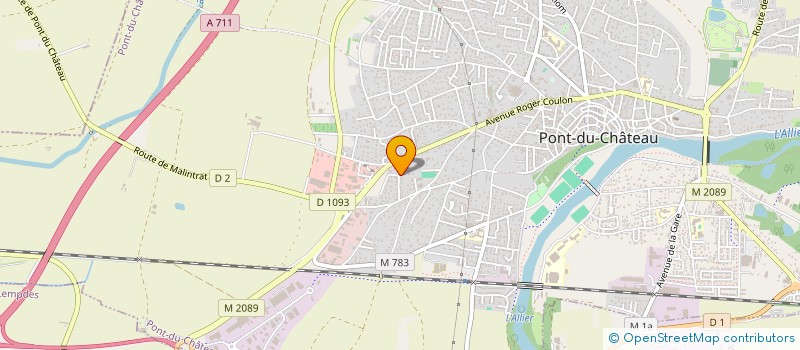 localisation de l'entreprise S.A.G.E. NC  PONT-DU-CHATEAU