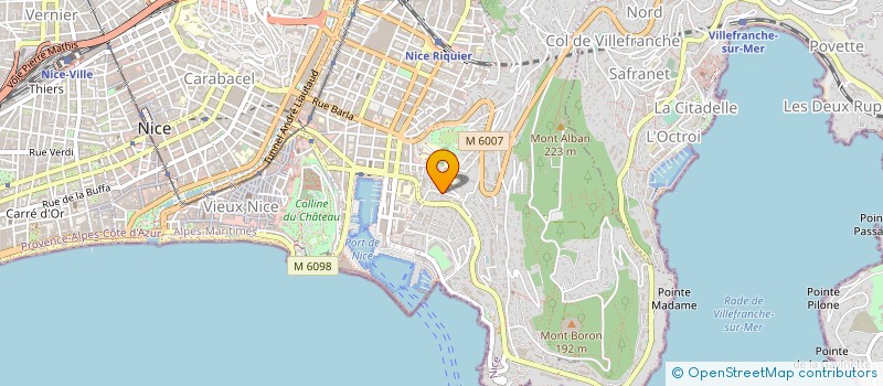 localisation de l'entreprise S A G E P à NICE