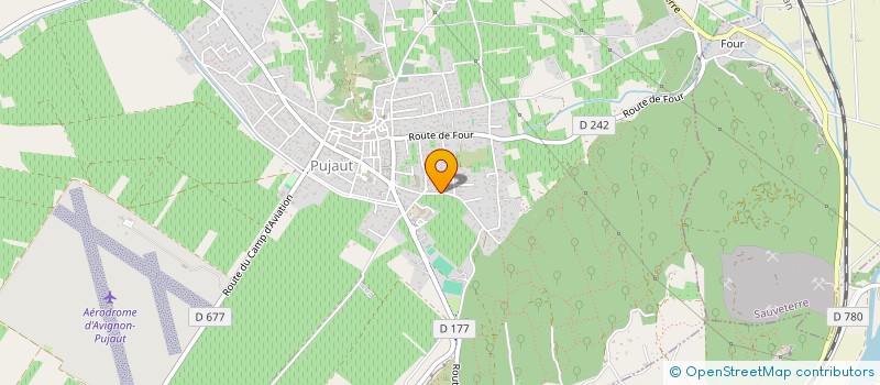localisation de l'entreprise S A GALTHERM à PUJAUT