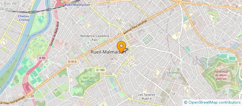 localisation de l'entreprise S.A. GILD EURL SAM IMMOBILIERE COGE à RUEIL-MALMAISON