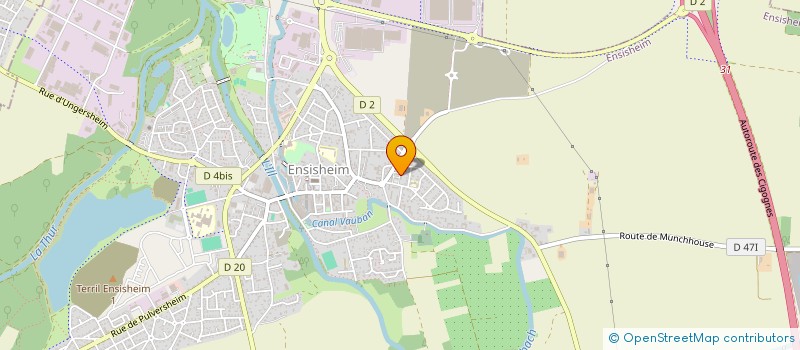 localisation de l'entreprise S.A.H  NIEDERENTZEN