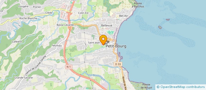 localisation de l'entreprise S.A.H EVOLUTIONS  PETIT-BOURG