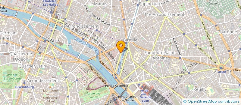 localisation de l'entreprise S.A. IMMO. D'ECONOMIE MIXTE DE LA VILLE à PARIS