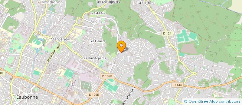 localisation de l'entreprise S.A. INVEST  SOISY-SOUS-MONTMORENCY