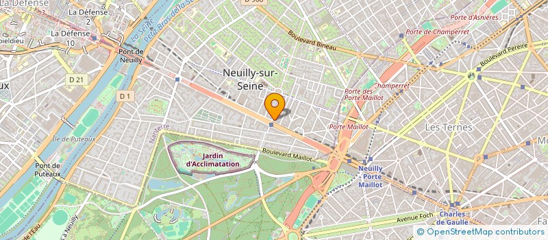 localisation de l'entreprise S.A INVESTISSEMENT à NEUILLY-SUR-SEINE