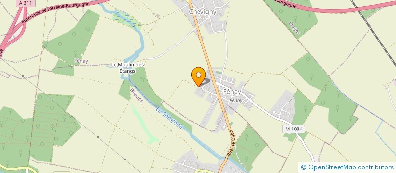 localisation de l'entreprise S.A.L.Y  FENAY