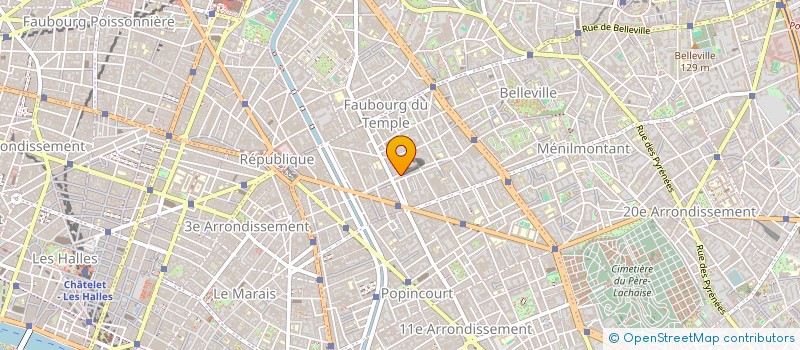 localisation de l'entreprise S A M  PARIS