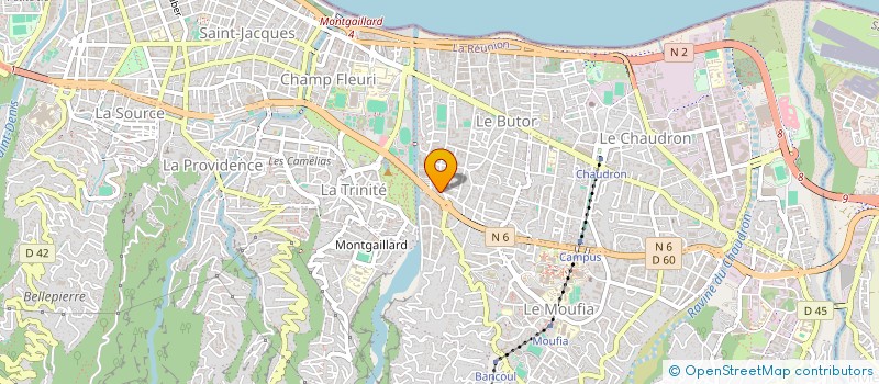 localisation de l'entreprise S.A.M. à SAINT-DENIS
