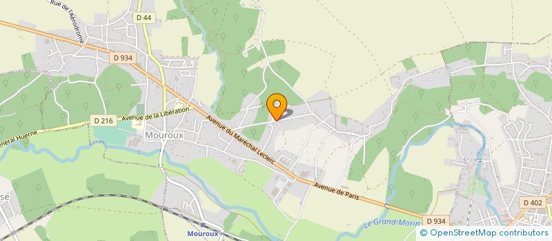 localisation de l'entreprise S.A.M 77 à COULOMMIERS