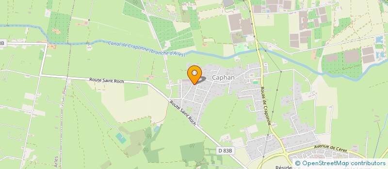localisation de l'entreprise S.A.M. à SAINT-MARTIN-DE-CRAU