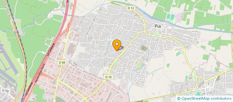 localisation de l'entreprise S.A.M.  PIA