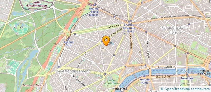 localisation de l'entreprise S.A.M. ADVISORY  PARIS