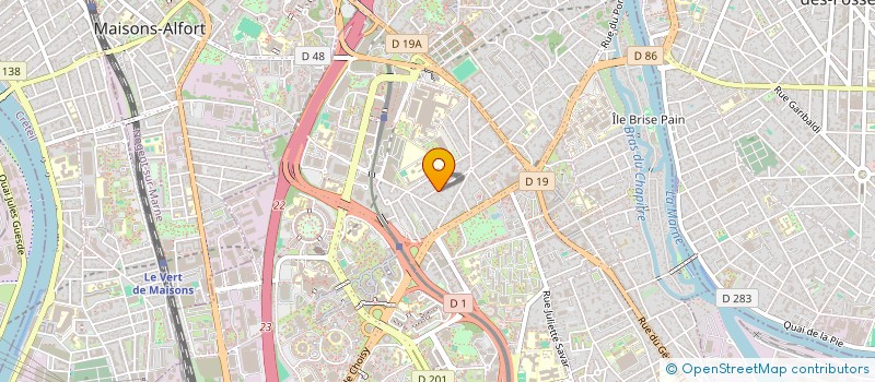 localisation de l'entreprise S.A.M CONSULTING à CRETEIL