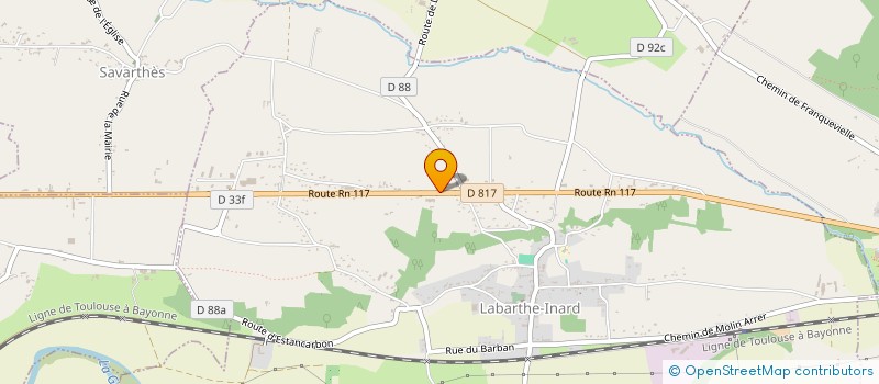 localisation de l'entreprise S.A.M.D  LABARTHE-INARD