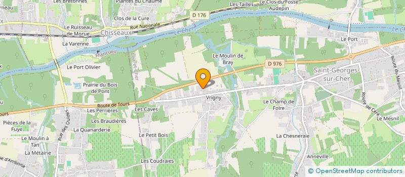 localisation de l'entreprise S.A.M.D. AGENCEMENT à SAINT-GEORGES-SUR-CHER