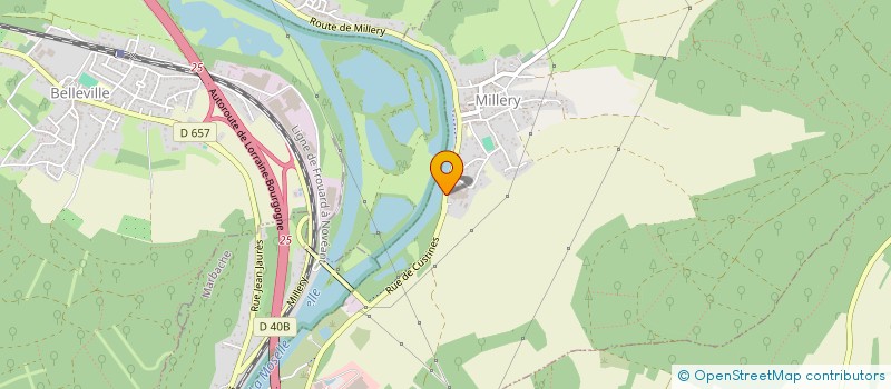 localisation de l'entreprise S.A.M. DEPAN'  MILLERY