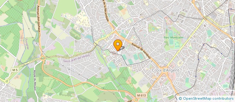 localisation de l'entreprise S A M E à MONTPELLIER