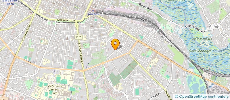 localisation de l'entreprise S.A.M EXPORT à AMIENS