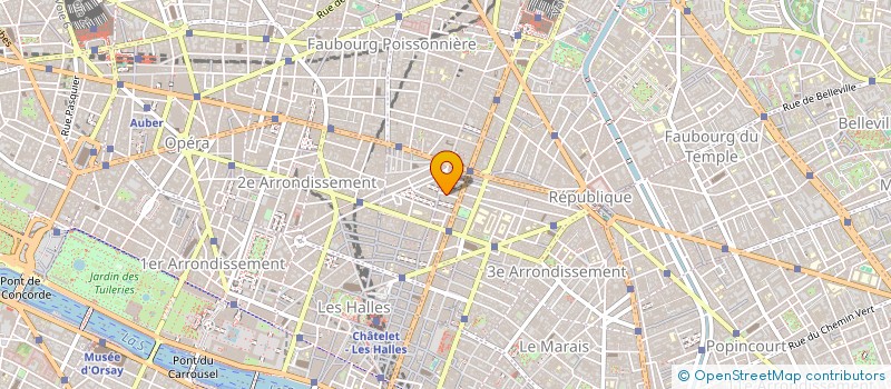 localisation de l'entreprise S.A.M FOOD à PARIS