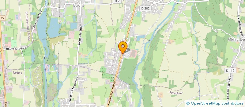 localisation de l'entreprise S.A.M.H  ORLEIX