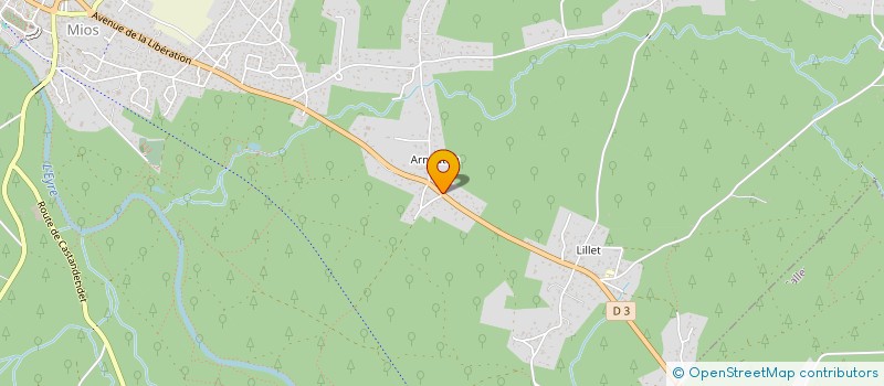 localisation de l'entreprise S.A.M.I.  MIOS