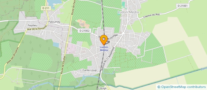 localisation de l'entreprise S.A.M.I  LUDON-MEDOC