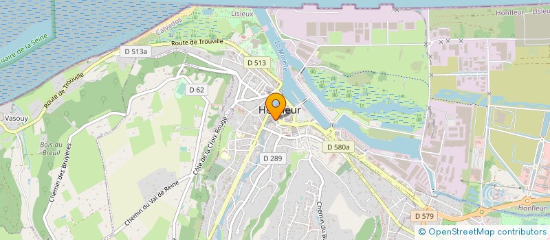 localisation de l'entreprise S.A.M'LOC à HONFLEUR