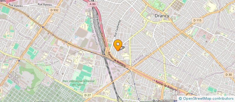 localisation de l'entreprise S.A.M SERVICE PLUS à DRANCY
