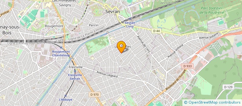 localisation de l'entreprise S.A MAPOP BE à SEVRAN