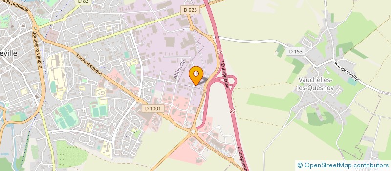 localisation de l'entreprise S.A MESNIL SERVICE à VAUCHELLES-LES-QUESNOY