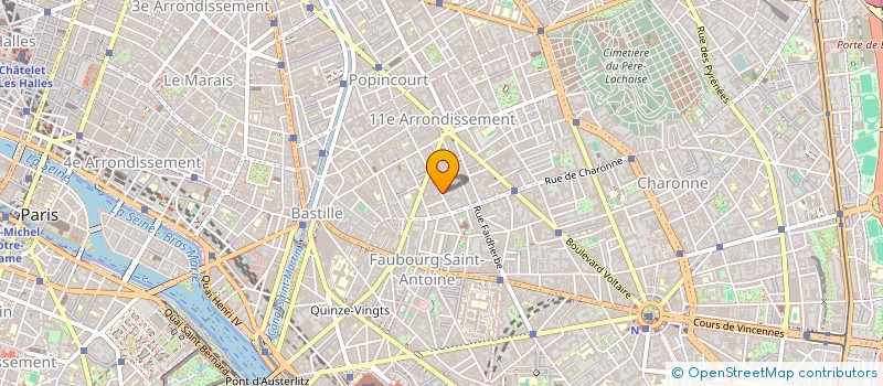 localisation de l'entreprise S.A.N.A SOUTIEN POUR LES ANIMAUX,LA NATURE ET L'AVENIR  PARIS