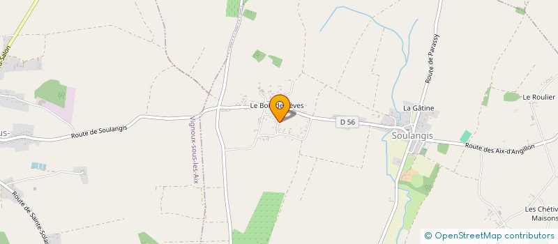 localisation de l'entreprise S.A.N.K.O  SOULANGIS