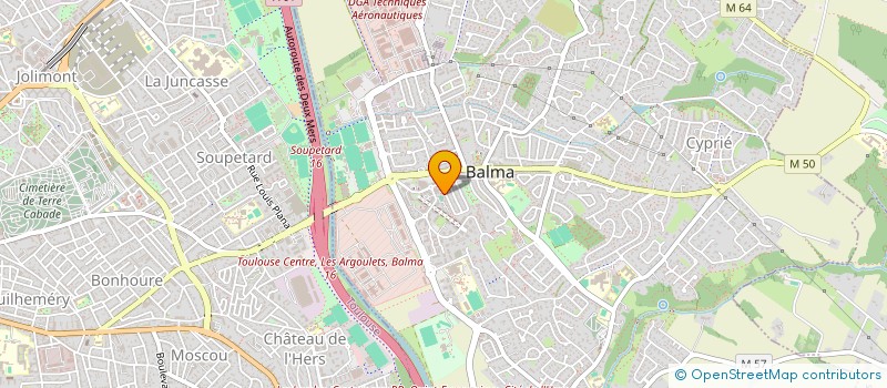 localisation de l'entreprise S.A.P.A.H SERVICES à BALMA
