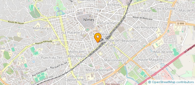 localisation de l'entreprise S A P CHEZEAUD L FOULQUIER à NIMES