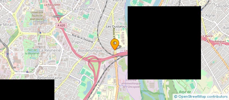 localisation de l'entreprise S.A.P.I.A. à TOULOUSE