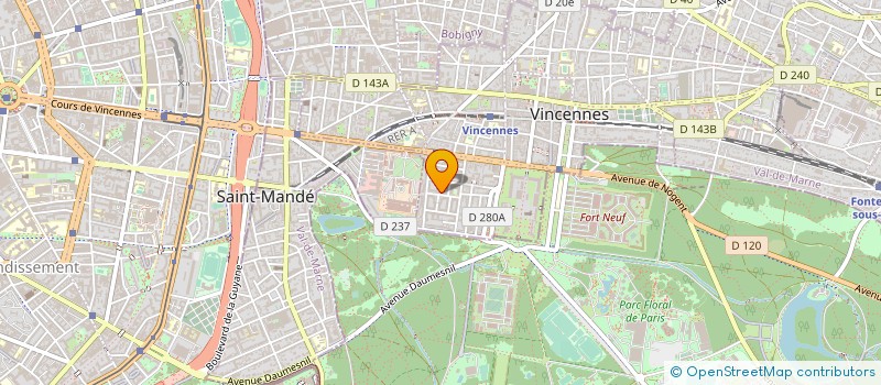 localisation de l'entreprise S.A.P.I.C  VINCENNES