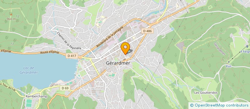 localisation de l'entreprise S A PHILIPPE LAURENT à GERARDMER