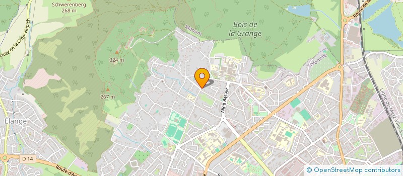 localisation de l'entreprise S.A.R.A. à THIONVILLE