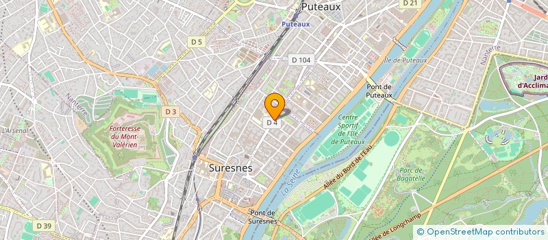 localisation de l'entreprise S A R B à SURESNES