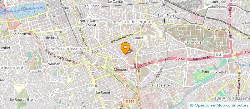 localisation de l'entreprise S.A.R KEDJOUNIA à MARSEILLE