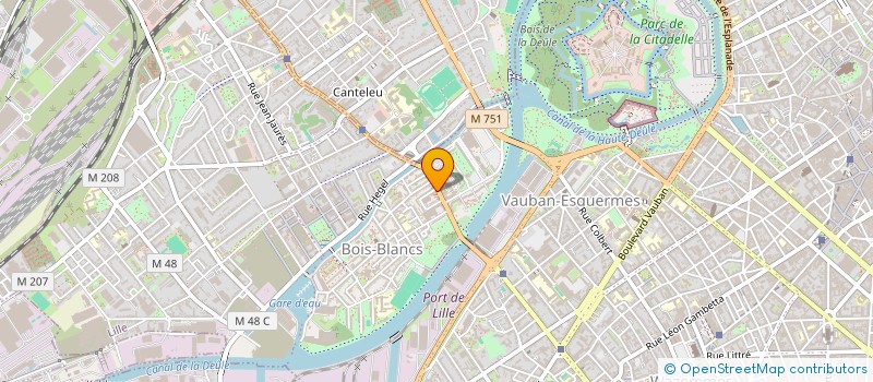 localisation de l'entreprise S.A.R.L 19 à LILLE