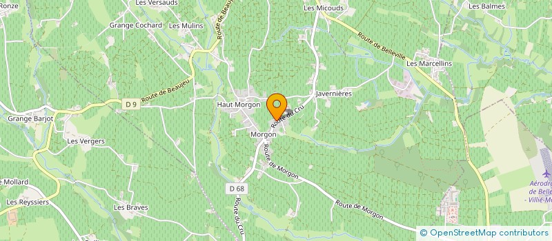 localisation de l'entreprise S.A.R.L  VILLIE-MORGON