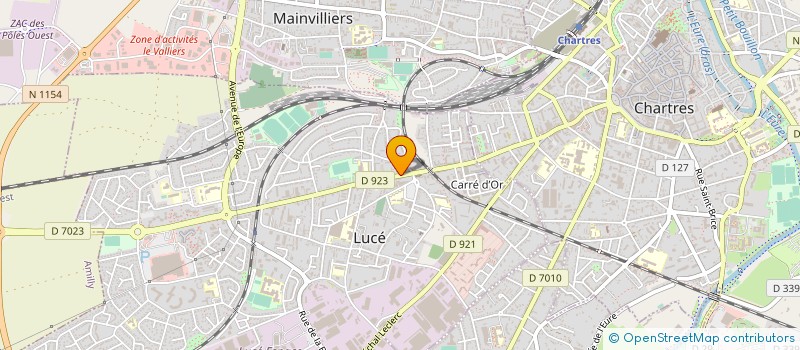 localisation de l'entreprise S.A.R.L ACTION LOCATIONS à LUCE