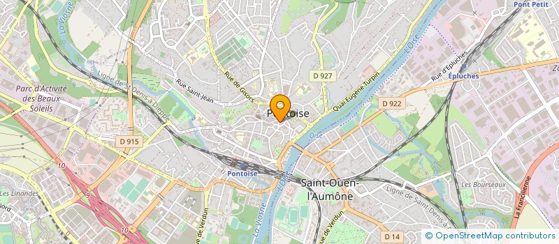 localisation de l'entreprise S.A.R.L. AMIL'OR  PONTOISE