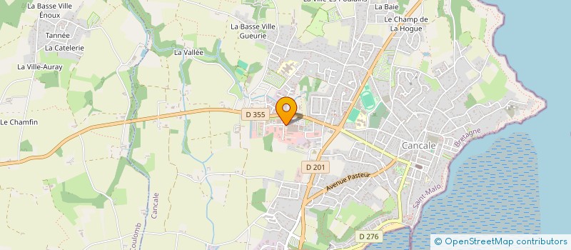 localisation de l'entreprise S.A.R.L ANCRE DIGITALE  CANCALE